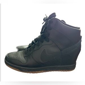 Nike Dunk Sky Hi Essential women's sneaker featuring a concealed wedge heel